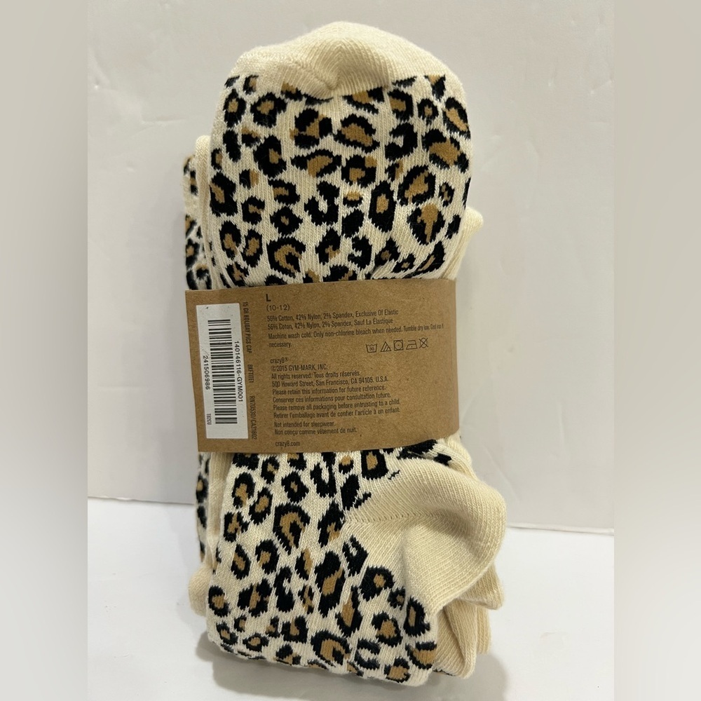 Crazy 8 Leopard Print Fashion Tights - Picture 2 of 6